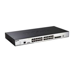 D-LINK DGS-3120-24TC 24 PORT GIGABIT + 4X1GB SFP/BAKIR COMBO L3 SWITCH
